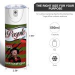 Halloween Horror Character Funny Coffee Tumbler 20oz