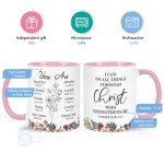 Charming Christian Mug for Women - 11 Oz