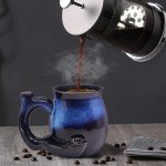 Wake Up Happy Funny Coffee Mug 10oz