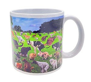 Jumbo Pooping Puppies Coffee Mug for Dog Lovers