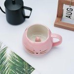 Cute Cat Mug with Hidden 3D Surprise