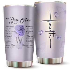 Funny Faith Mugs for Women - 20oz Tumblers