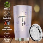 Funny Faith Mugs for Women - 20oz Tumblers