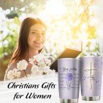 Funny Faith Mugs for Women - 20oz Tumblers