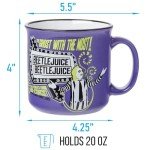 Beetlejuice Ghostly Camper Mug - 20oz