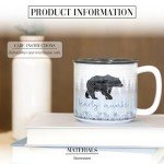Bearly Awake Funny Coffee Mug - 17 Oz