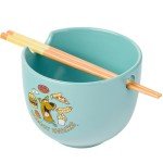 Scooby-Doo Snacks Ceramic Bowl with Chopsticks