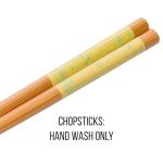 Scooby-Doo Snacks Ceramic Bowl with Chopsticks