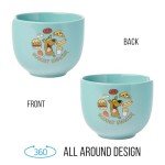 Scooby-Doo Snacks Ceramic Bowl with Chopsticks