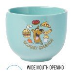 Scooby-Doo Snacks Ceramic Bowl with Chopsticks