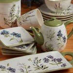 Fresh Herbs Fun Mug Set - 4 Colorful Mugs
