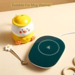 Funny Yellow Duck Mug with Spoon and Lid