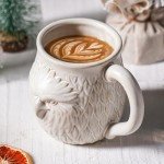 Bald Eagle 3D Ceramic Coffee Mug