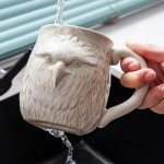 Bald Eagle 3D Ceramic Coffee Mug