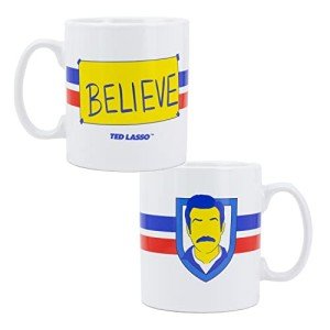 Ted Lasso Believe XL Funny Coffee Mug