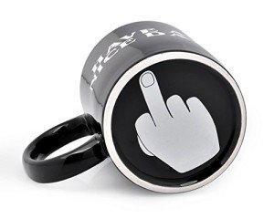 Funny Middle Finger "Have A Nice Day" Mug