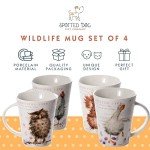 Cute Animal Coffee Mug Set for Pet Lovers