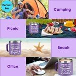 Purple Inspirational Coffee Mug for Her