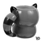 Funny Animal Shaped Coffee Mug – Raccoon & Bear