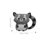 Funny Animal Shaped Coffee Mug – Raccoon & Bear
