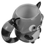 Funny Animal Shaped Coffee Mug – Raccoon & Bear