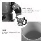 Funny Animal Shaped Coffee Mug – Raccoon & Bear