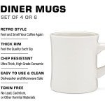 Retro Heavy Diner Mug - Sip with Nostalgia