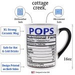 Funny Papa Pops Ceramic Coffee Mug - 16oz