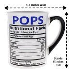 Funny Papa Pops Ceramic Coffee Mug - 16oz