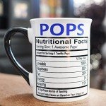 Funny Papa Pops Ceramic Coffee Mug - 16oz