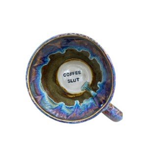 Jumbo Sweary Mug - Coffee Slut Edition