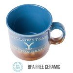 Funny Yellowstone Dutton Ranch Glazed Camper Mug 20oz