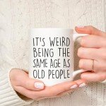 Weird Age Mug for Funny Coffee Lovers