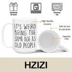 Weird Age Mug for Funny Coffee Lovers