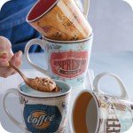 Funny Corona Mugs Set of 4 - Colorful Delights