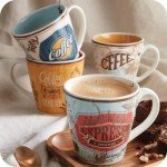Funny Corona Mugs Set of 4 - Colorful Delights