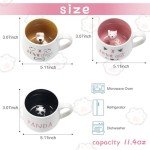 Adorable 3D Cat Mug - Perfect Funny Gift