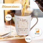 Inspirational Bible Verse Coffee Mug - 12 oz