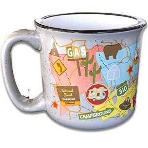 Retro Camping Mug for Hot & Cold Drinks