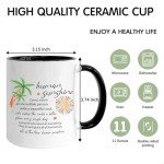 Funny Coffee Mug for Your Human Sunshine