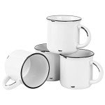 Set of 4 Funny Campfire Coffee Mugs