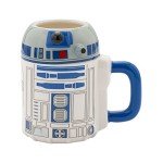 R2-D2 Sculpted Ceramic Coffee Mug - 20 Ounces