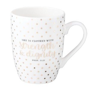 Strength & Dignity Funny Coffee Mug - 12 oz