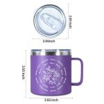 Inspirational Bible Verse Coffee Mug for Women