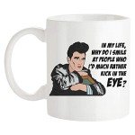 Kick in the Eye Funny Coffee Mug - 11 Oz