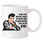 Kick in the Eye Funny Coffee Mug - 11 Oz