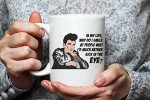 Kick in the Eye Funny Coffee Mug - 11 Oz
