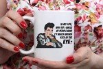 Kick in the Eye Funny Coffee Mug - 11 Oz