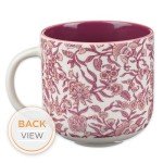 Be Still & Know Floral Coffee Mug - 15 oz