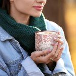 Be Still & Know Floral Coffee Mug - 15 oz
